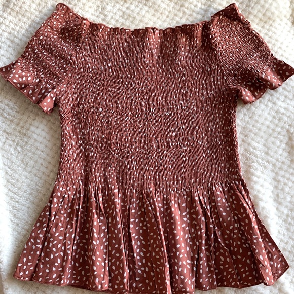 Tops - Sienna Off-Shoulder Peplum Top